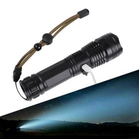 Portable USB Rechargeable LED Flashlight for Outdoor Camping Hiking