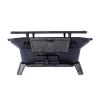 Portable Cast Iron BBQ Grill with Grate for Outdoor