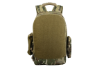Military Tactical Backpack Work Bag with Five Patches Including 1 US Flags for Outdoor