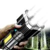 Portable Rechargeable LED Flashlight for Camping & Hiking