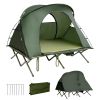 2-Person Outdoor Camping Tent with External Cover