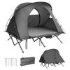 2-Person Outdoor Camping Tent with External Cover