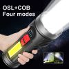 Portable Rechargeable LED Flashlight for Camping & Hiking