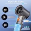 Portable Handheld Turbo Fan for Outdoor - 5000mah Mini Handheld Personal Pocket Fan for Powerful Airflow Wind - 20hrs