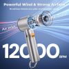 Portable Handheld Turbo Fan for Outdoor - 5000mah Mini Handheld Personal Pocket Fan for Powerful Airflow Wind - 20hrs