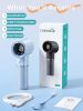 Handheld Portable Fan, 6-Speed Powerful Mini Personal Fan, Rechargeable 5000mAh Battery with Up to 15 Hours Runtime