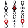 Telescopic Resilience Steel Wire Rope Metal Anti-theft Buckle